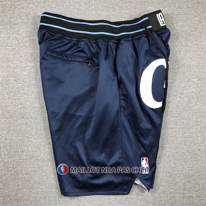 Short Los Angeles Clippers Ville Just Don 2023-24 Bleu